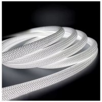 Neon Flex LED 360 grade 24V 12W/m 4000K IP20 alb neutru, rola 5m - vedere laterala