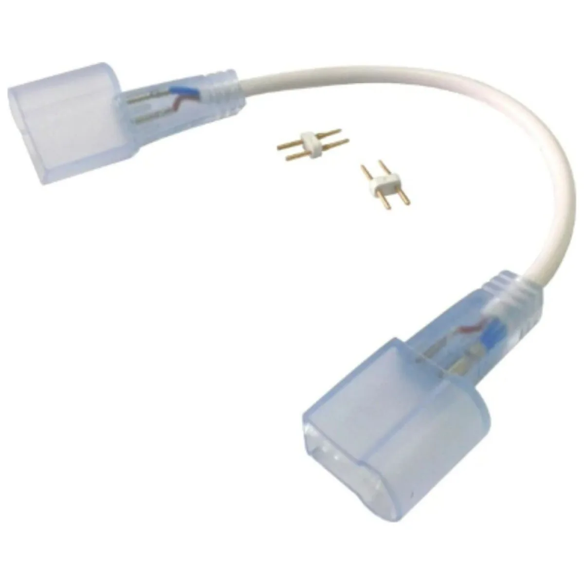 Conector cu fir de imbinare pentru neon flex 15x26mm