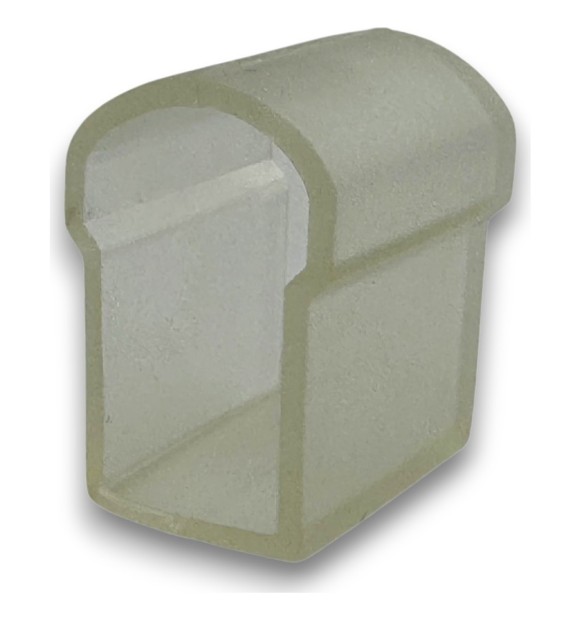 Capac Terminal Neon Flex 8x16mm, Dop Etansare Capat Tub
