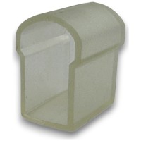 Capac Terminal Neon Flex 8x16mm, Dop Etansare Capat Tub