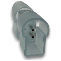 Conector I imbinare neon flex 220V, profil 14x23mm, pin 9mm - vedere laterala