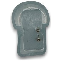 Conector I imbinare neon flex 220V, profil 14x23mm, pin 9mm - detaliu