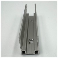 Clema Montare Neon Flex 8x16mm, Fixare Tub LED pe Suprafata - vedere laterala