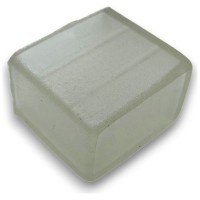 Capac Terminal Neon Flex 14x23mm, Dop Etansare Capat Tub LED - ambalaj