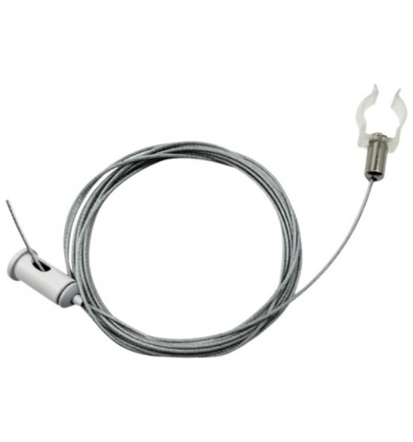 Cablu metalic prindere tub neon flex 360 grade Ø22, aluminiu 3m