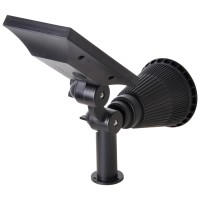 Spot LED solar de gradina 1.5W, 6500K, IP65, panou 5.5V, acumulator 1200mAh - vedere laterala