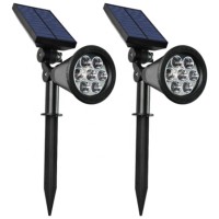 Spot LED solar de gradina 1.5W, 6500K, IP65, panou 5.5V, acumulator 1200mAh - ambalaj
