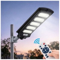 Corp Stradal LED Solar 250W 6500K, 2000lm, IP65, Senzor si Telecomanda