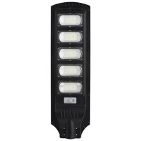 Corp Stradal LED Solar 250W 6500K, 2000lm, IP65, Senzor si Telecomanda - vedere laterala