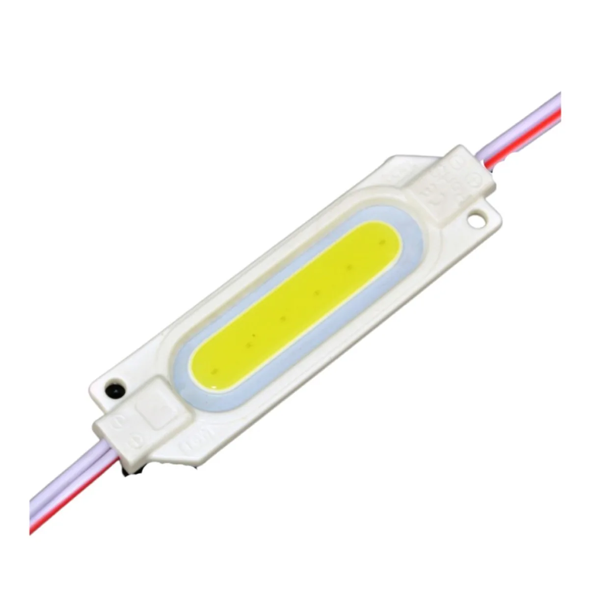 Modul LED COB alb 6400K, 6 LED-uri 2W/150lm, 12V IP65