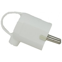Stecher Ceramic cu Inel 16A, Contact Protectie, IP20, Alb - detaliu