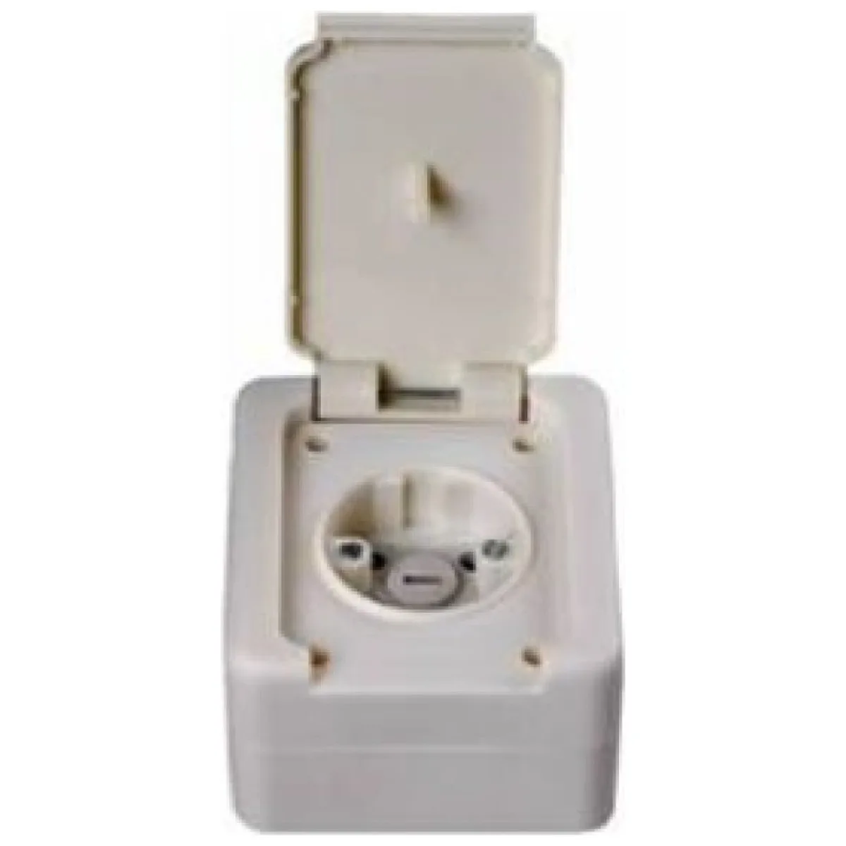 Priza Trifazica 16A 400V IP44, Montaj Aplicat, 3P+N+E