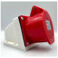 Priza Industriala Trifazata 3P+N+E 16A IP44, Aplicata Perete