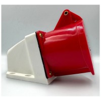 Priza Industriala Trifazata 3P+N+E 16A IP44, Aplicata Perete - imagine 9