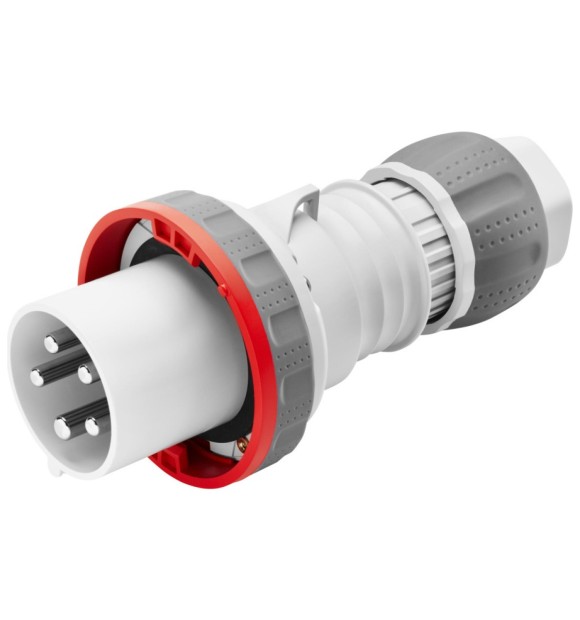Fisa industriala mobila 3P+N+E 63A, IP67, 400V, CEE 5 poli