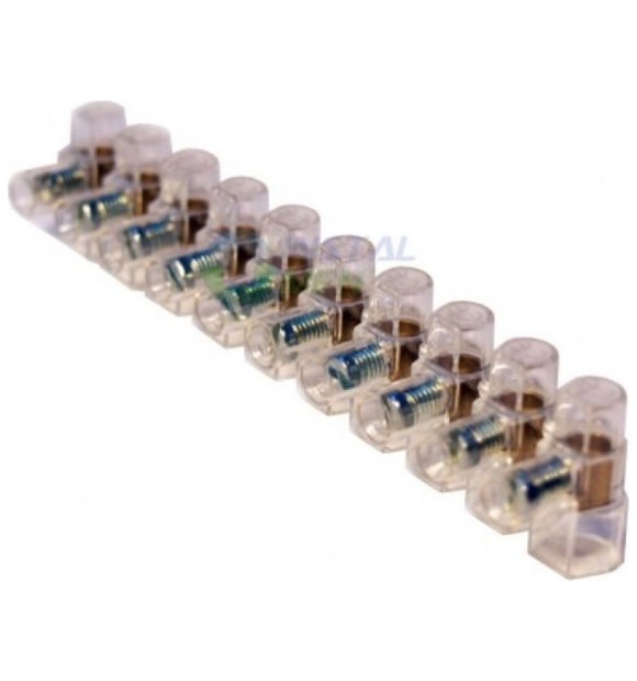 Conector Terminal Regleta 10 mmp 10 Poli, 220V, IP20