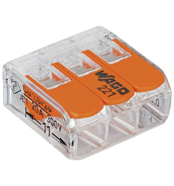 Conector derivatie slim cu maneta 3 poli 0.5-6mmp 32A 400V