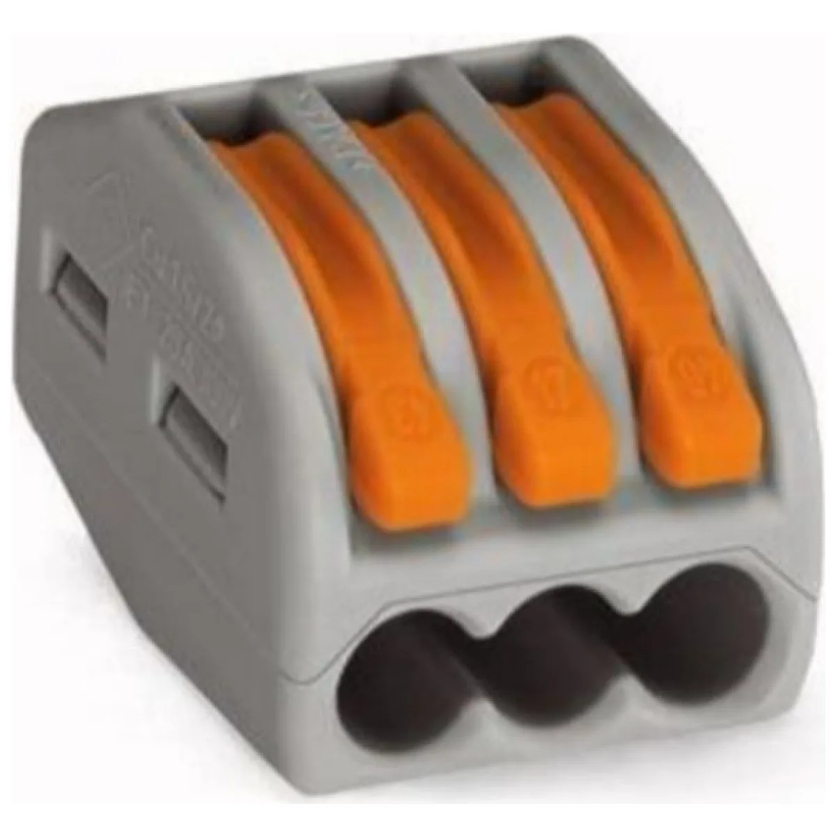 Conector litat WAGO 222-413, 3 poli, cu parghii, 4mmp, 32A 400V