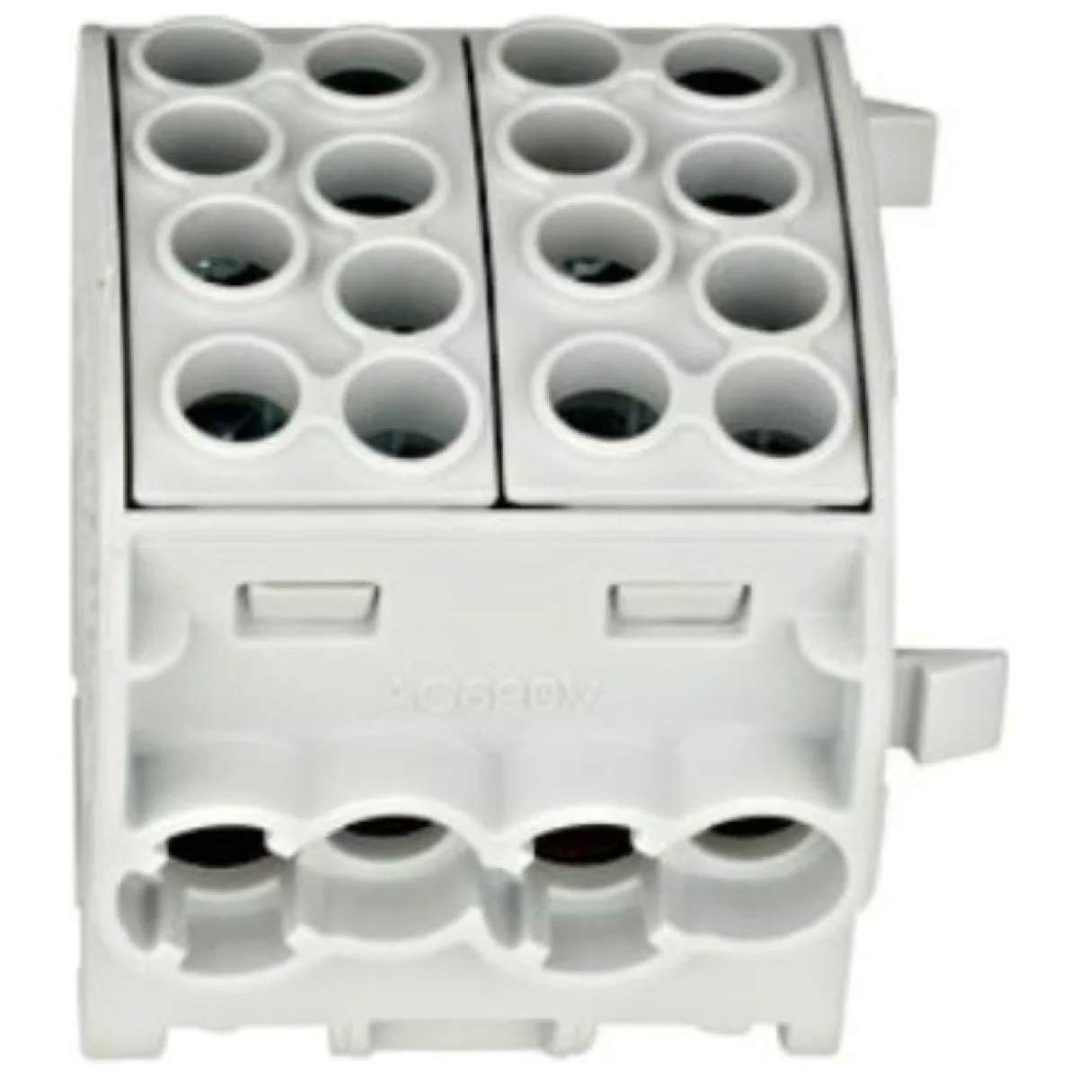 Clema Derivatie 35mmp Gri, 4 Intrari - 4 Iesiri, IP20
