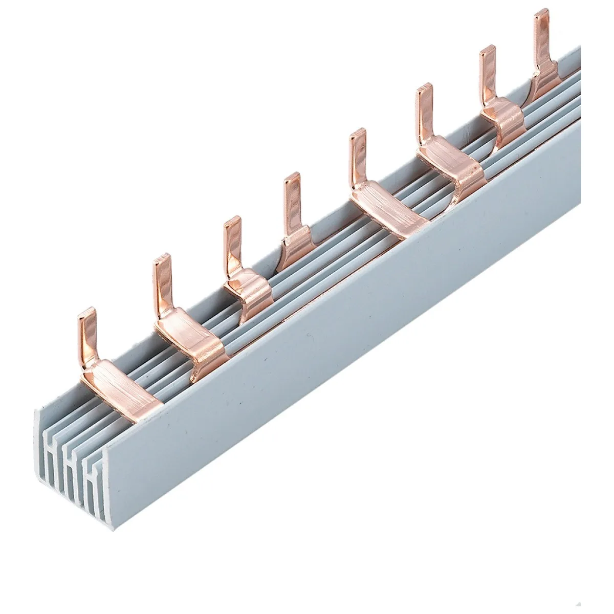 Busbar cupru 4P 100cm, bara distributie tablou 50A 415V