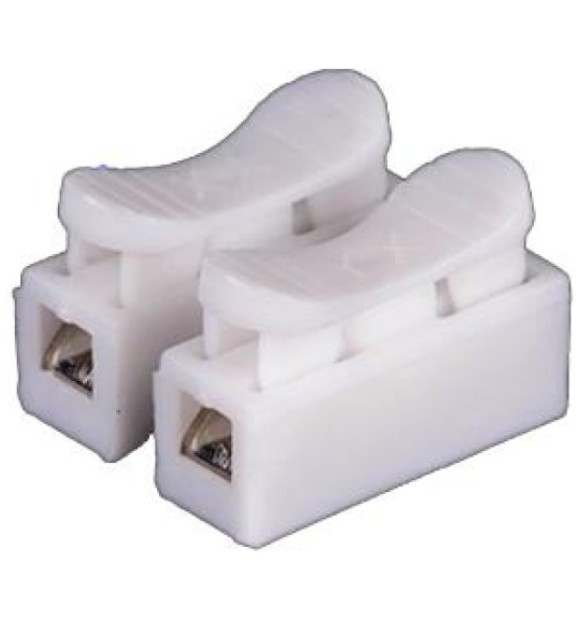 Conector rapid prin clipsare 2 poli, 0.5-2.5 mmp, 16A 250V, IP20