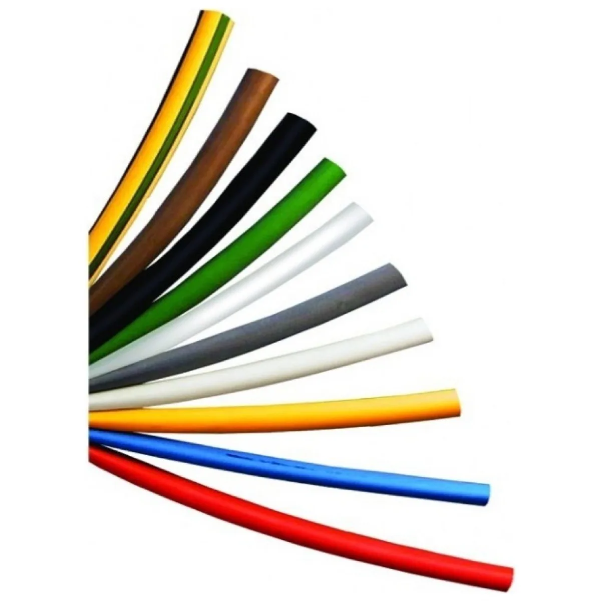 Tub termocontractabil 5/2.5mm, rata 2:1, set 10 buc multicolor