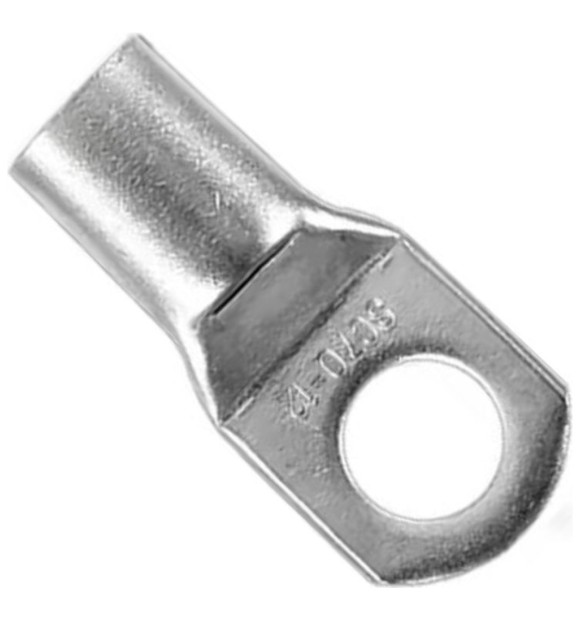 Papuci de cupru inelari 2.5 mmp, surub 6 mm, set 100 buc