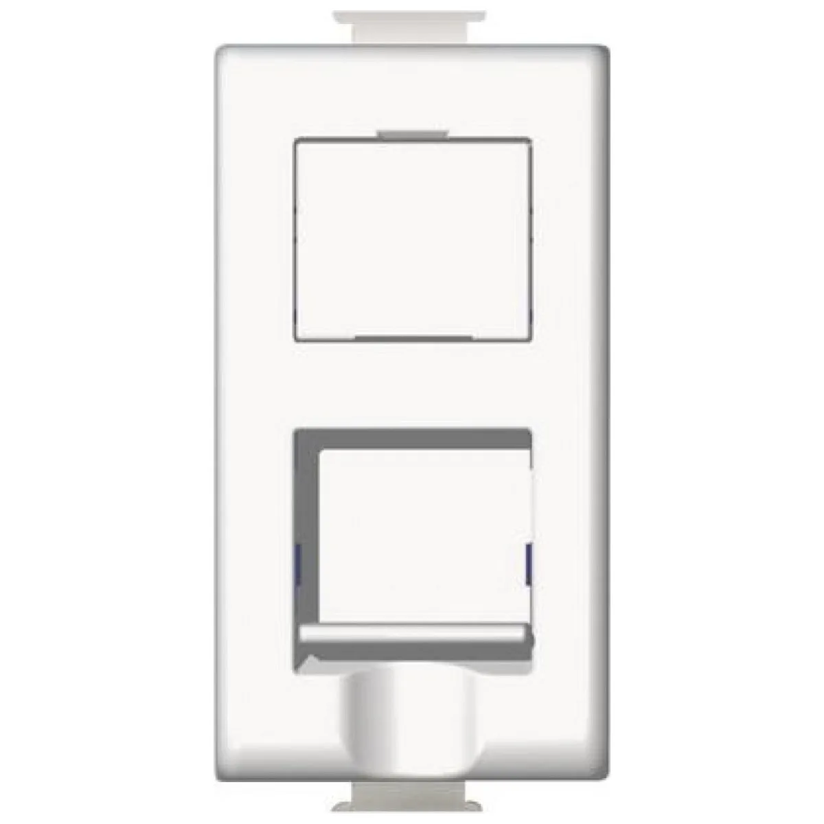 Priza date RJ45 UTP Cat5e, alb, 1 modul - Bticino Matix