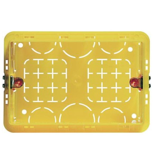 Doza aparat 3 module bticino 503E, montaj incastrat sub tencuiala