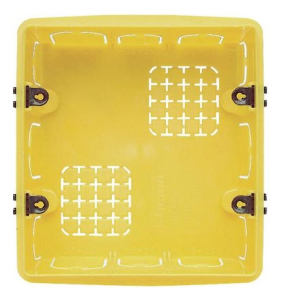 Doza aparat 6 module Bticino 506E, incastrat sub tencuiala