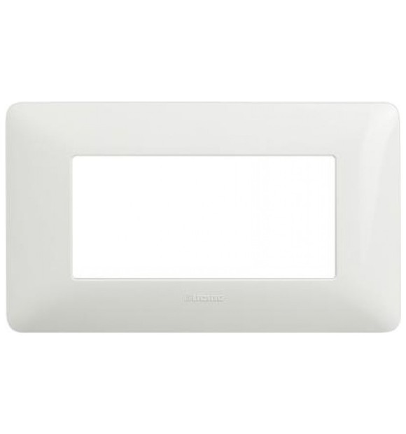 Rama ornamentala 4 module alba, plastic - gama Matix AM4804BBN