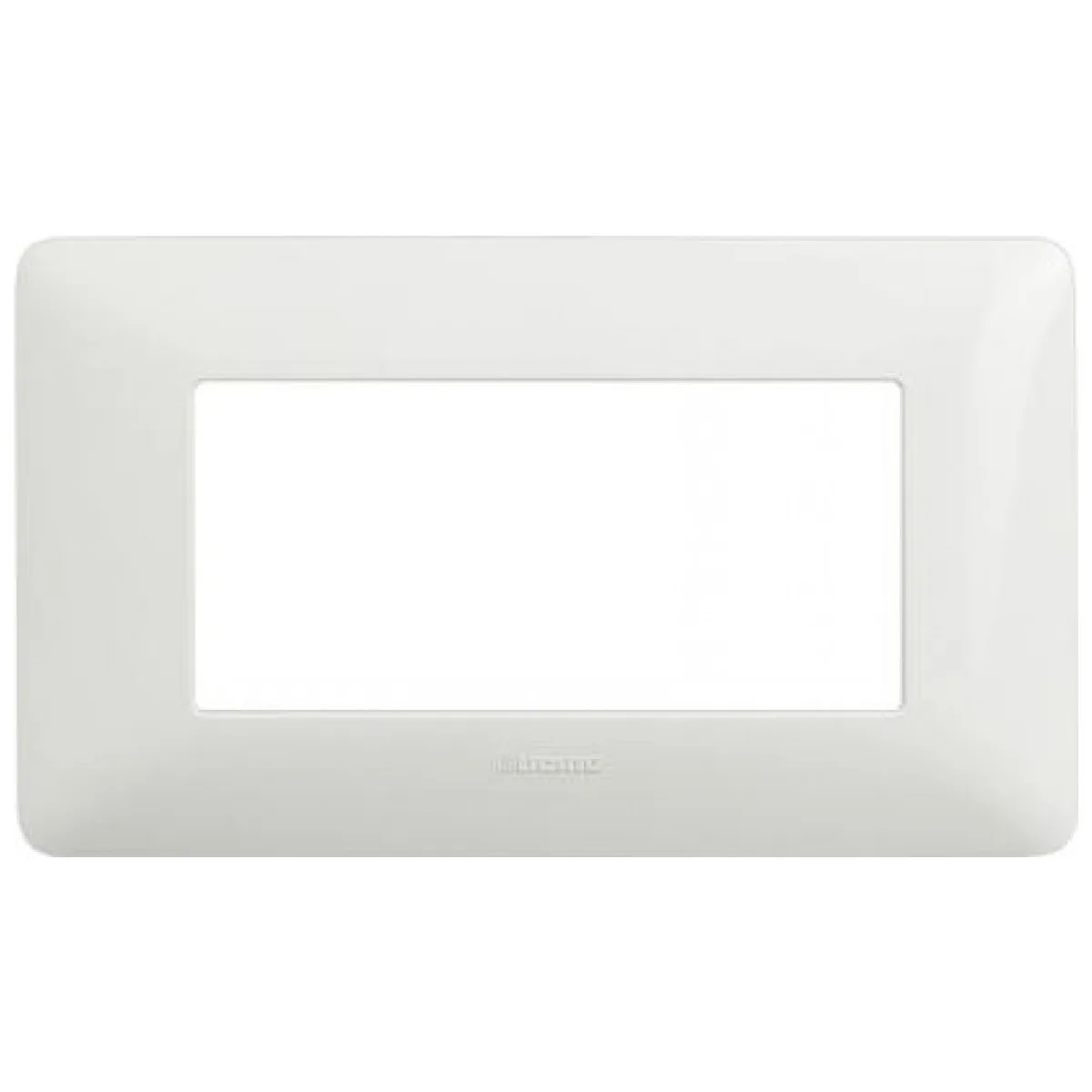Rama ornamentala 4 module alba, plastic - gama Matix AM4804BBN