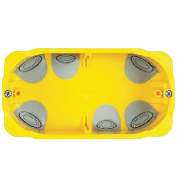 Doza aparat 4 module pentru rigips, montaj incastrat - Bticino PB504N