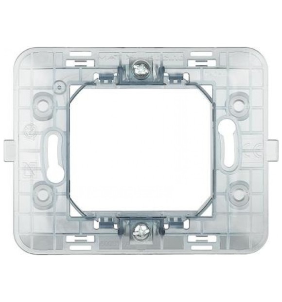 Suport rama 2 module Bticino Matix 500SM2A, montaj in doza