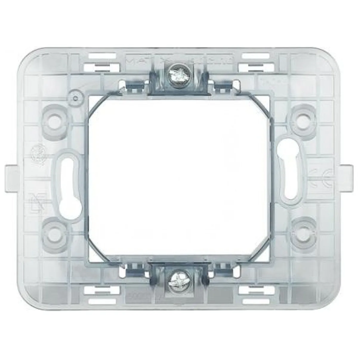 Suport rama 2 module Bticino Matix 500SM2A, montaj in doza