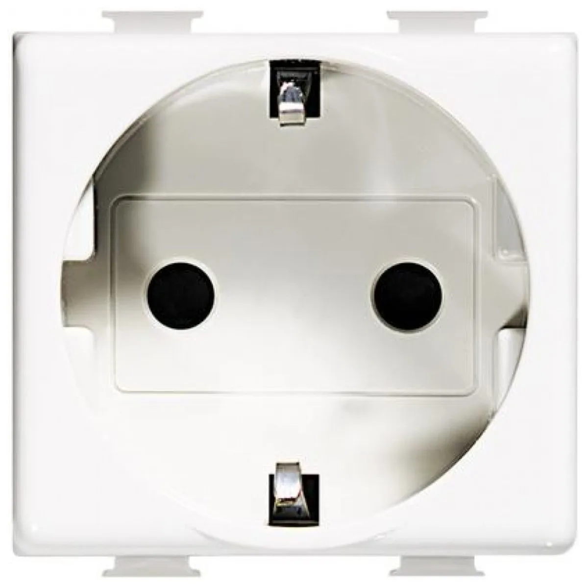 Priza 2P+T 16A alb, incastrata, 2 module - Bticino Matix