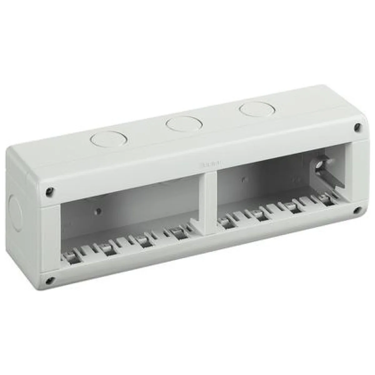 Doza aparat aplicata 8 module, plastic ignifug, Bticino Matix 25408