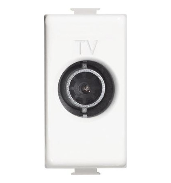 Priza TV de derivatie, 1 modul, alb - Bticino Matix AM5202D