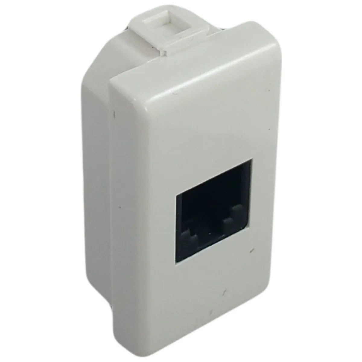 Priza Telefon RJ11 NEO 1 Modul, Alb, Ingropata, IP20