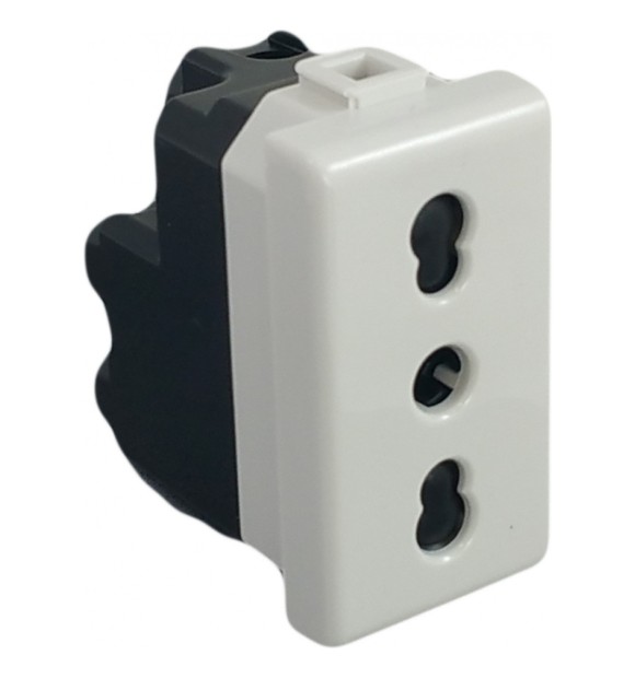 Priza Schuko Modulara 1M 16A 220V cu Impamantare Spin Neo