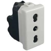 Priza Schuko Modulara 1M 16A 220V cu Impamantare Spin Neo