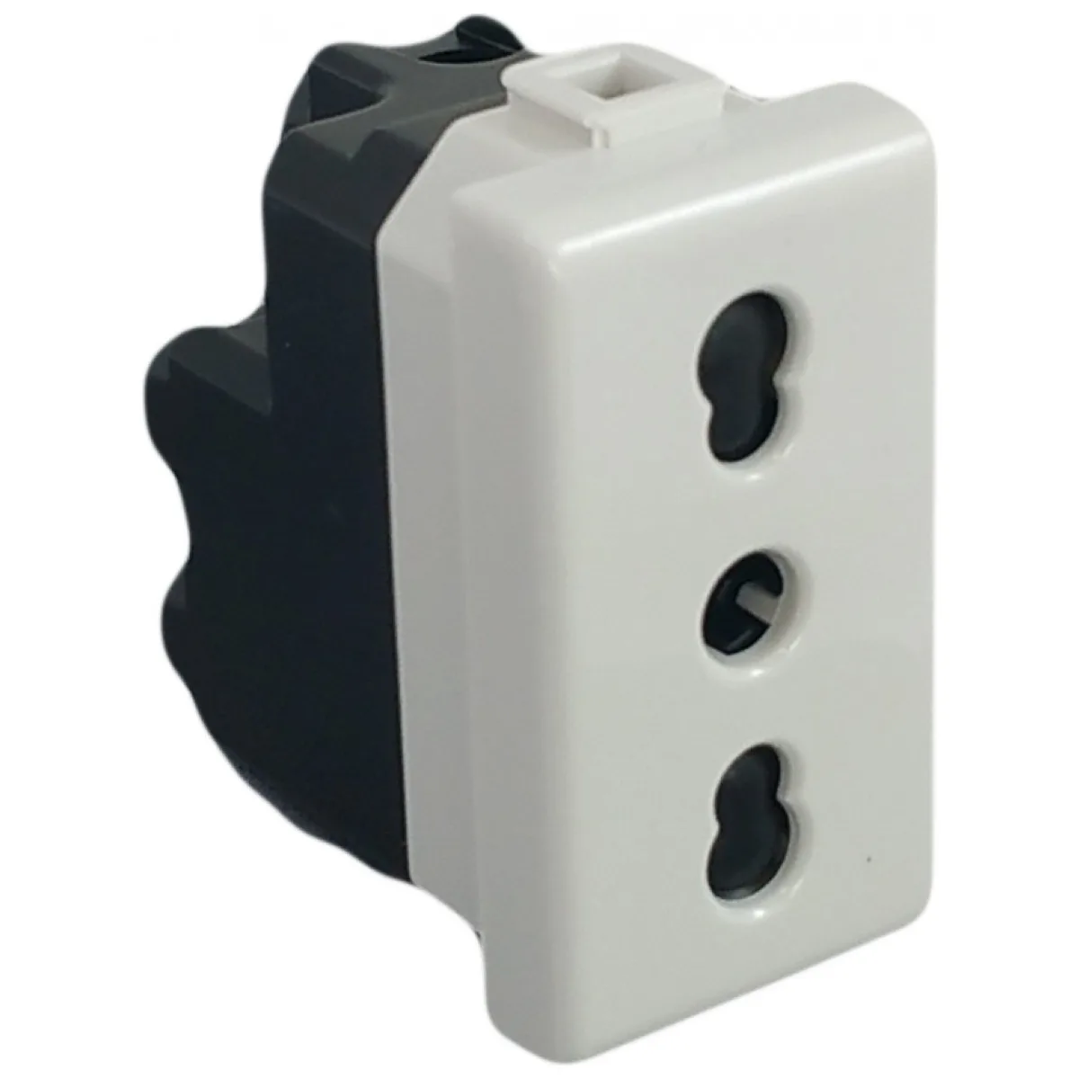 Priza Schuko Modulara 1M 16A 220V cu Impamantare Spin Neo