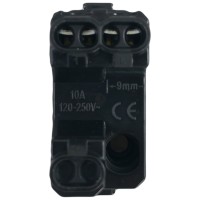 Intrerupator simplu modular Spin Neo, 1 modul, 220V/10A - detaliu