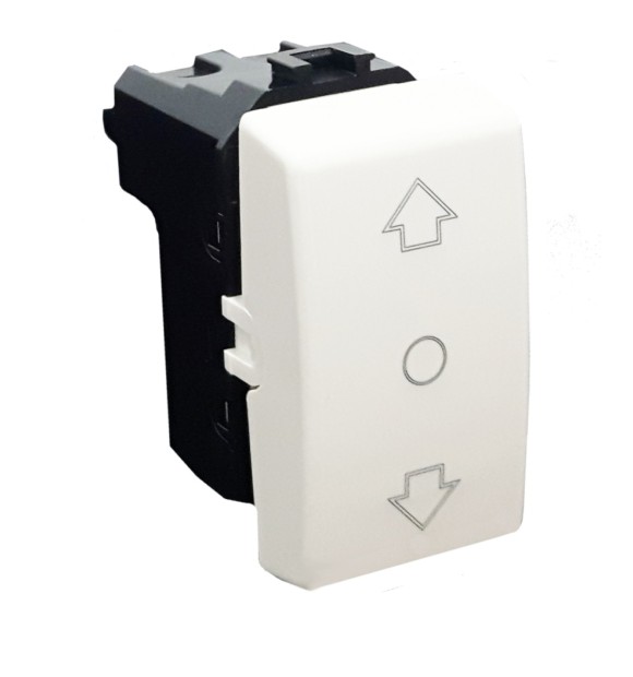 Intrerupator jaluzea Spin NEO 1 modul, 10A, 120-250V, IP20