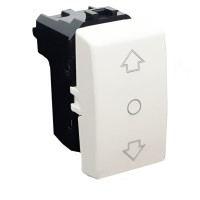 Intrerupator jaluzea Spin NEO 1 modul, 10A, 120-250V, IP20