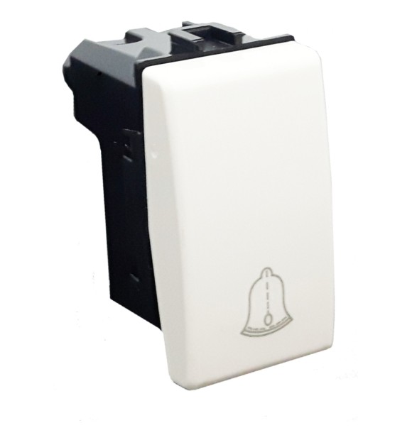 Intrerupator Sonerie NEO 1 Modul, 220V, 10A, buton apel cu revenire