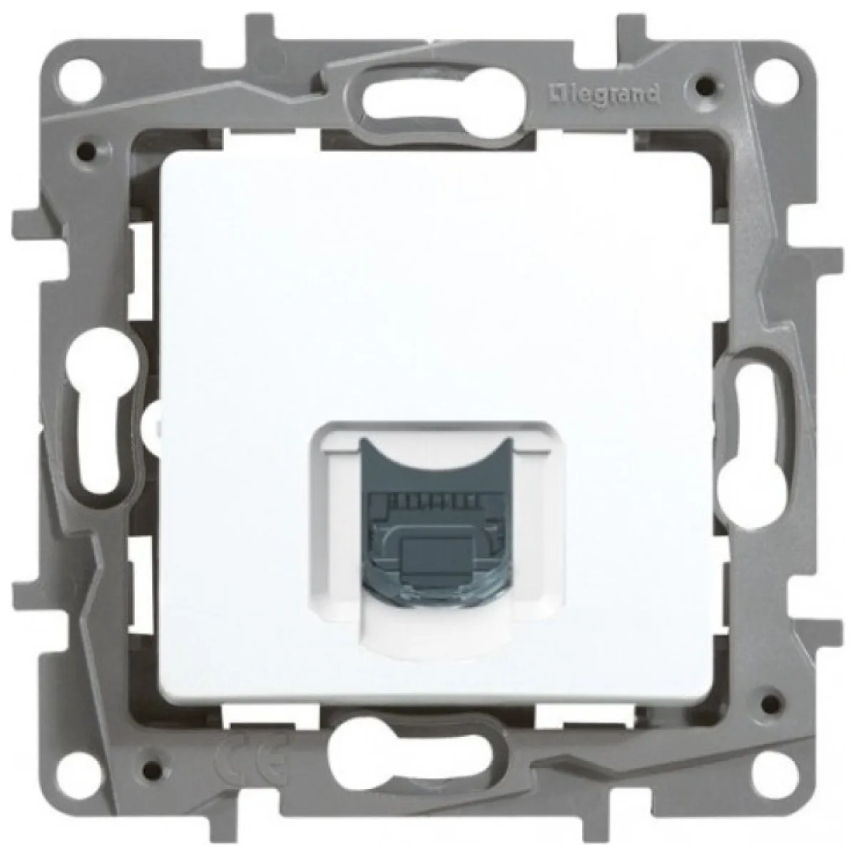 Priza date RJ45 CAT6 UTP 1 port, alb Legrand Niloe - 1 modul