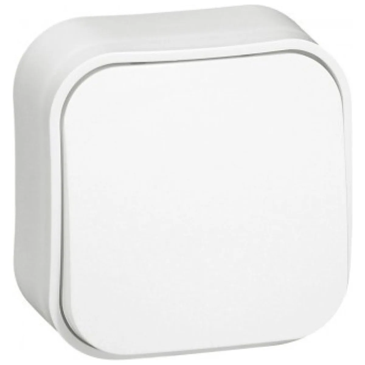 Intrerupator simplu aparent 10A, alb - Forix Legrand