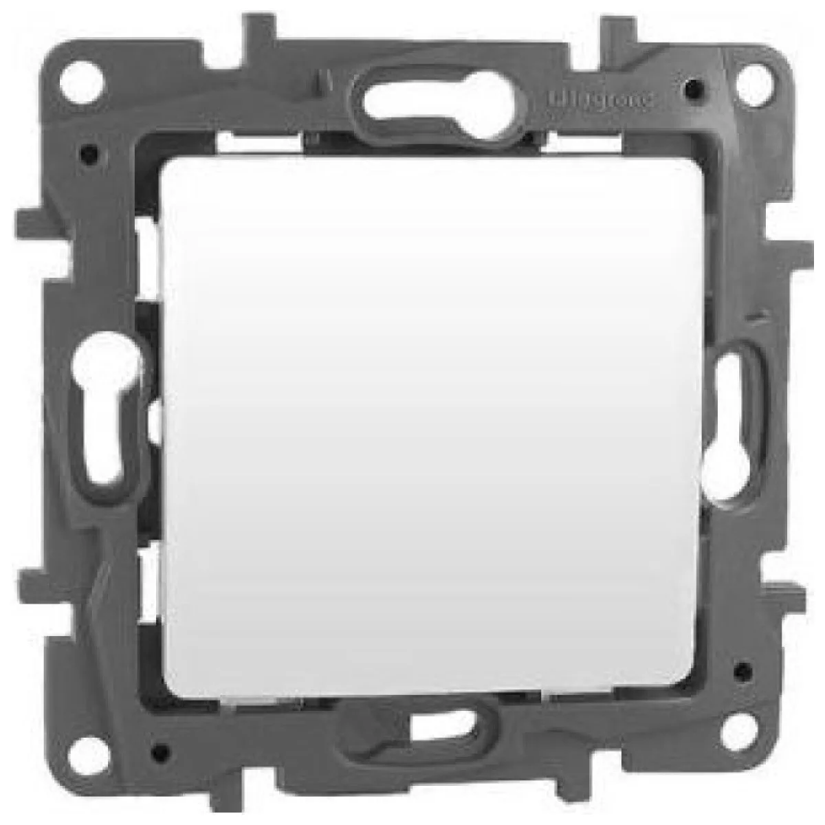 Intrerupator cap scara simplu 10A, 1 modul, alb - Legrand Niloe