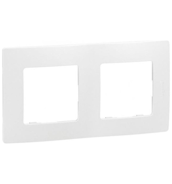 Rama ornamentala 2 posturi Legrand Niloe, plastic, finisaj modular